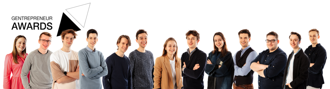 De tien nominees van de Gentrepreneur Awards 2021