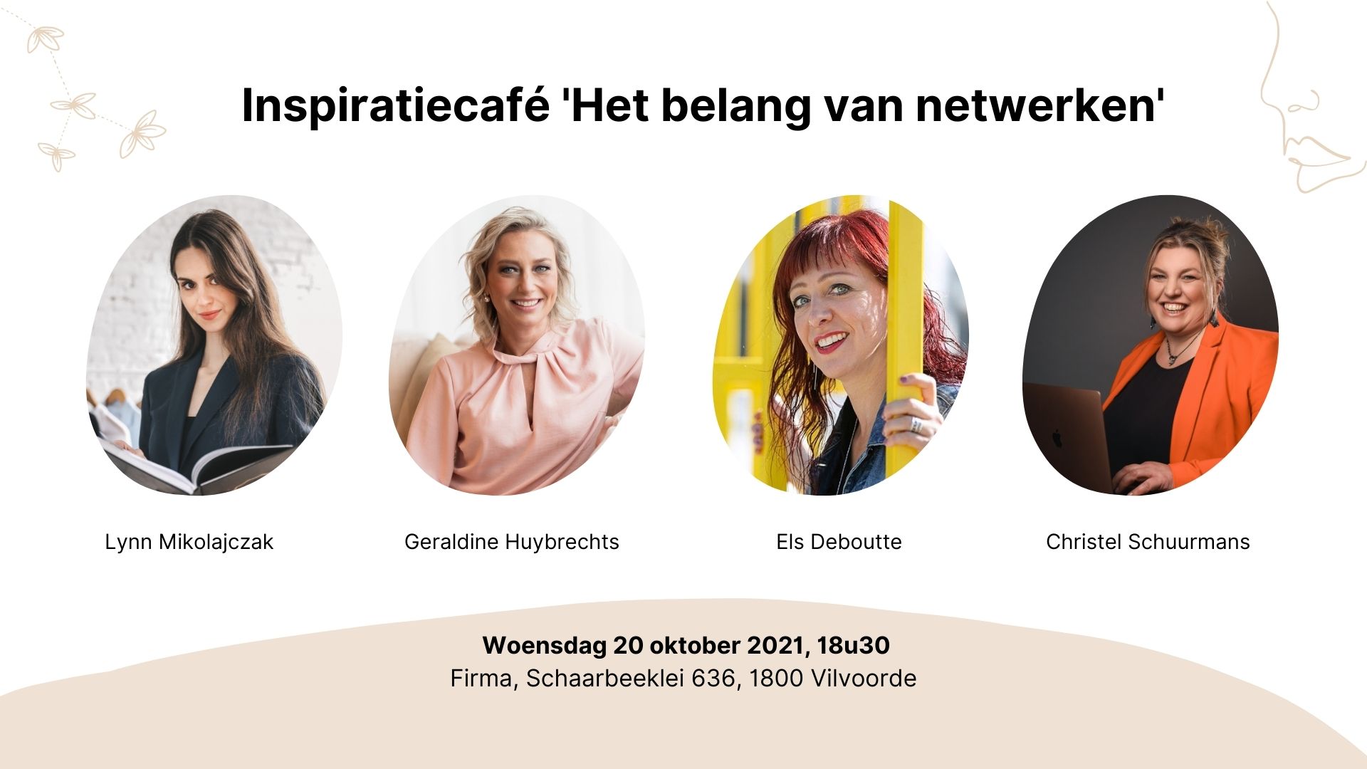 Omslagfoto Inspiratiecafé het belang van netwerken