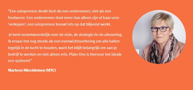 Quote van een ondernemer
