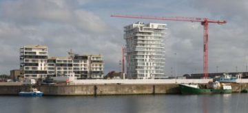 Foto Tom D'haenens - bouwwerf met kraan