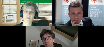 Still uit het BAN webinar met 3 sprekers