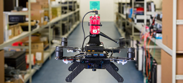 drone in magazijn