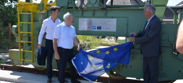 Inhuldiging gedenkplaat Kraan Oude Dokken