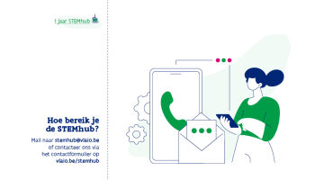 Hoe bereik je  de STEMhub?    Mail naar stemhub@vlaio.be  of contacteer ons via  het contactformulier op vlaio.be/stemhub