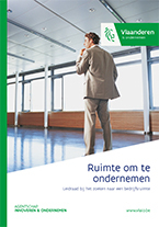 Cover brochure ruimte om te ondernemen